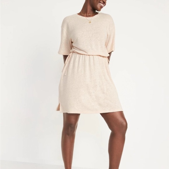 Old Navy defined waist XXL short sleeve Slub knit mini - Picture 6 of 9